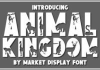 Animal Kingdom Font - Featured Image