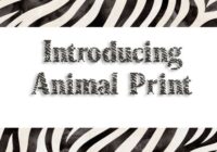 Animal Print Font - Featured Image