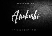 Anobeshi Font - Featured Image