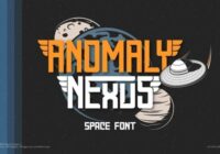 Anomaly Nexus Font - Featured Image