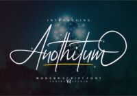 Anothitum Font - Featured Image