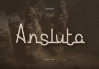Ansluta Font - Featured Image
