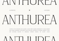 Anthurea Font - Featured Image