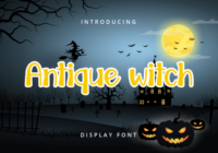 Antique Witch Font - Featured Image