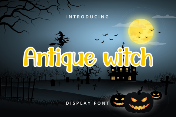 Antique Witch Font - Featured Image
