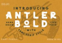 Antler Bold Font - Featured Image