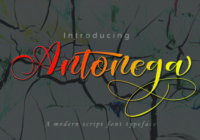 Antonega Font - Featured Image