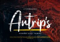 Antrip's Font - Featured Image