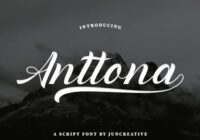 Anttona Font - Featured Image