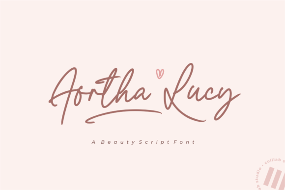 Aortha Lucy Font - Featured Image