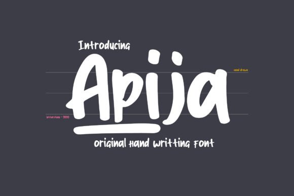 Apija Font - Featured Image