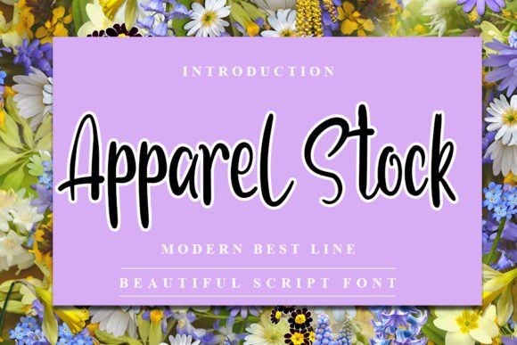 Apparel Stock Font - Featured Image