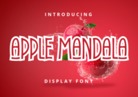 Apple Mandala Font - Featured Image