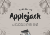 Applejack Font - Featured Image