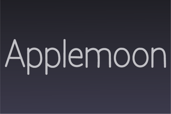 Applemoon Font - Featured Image