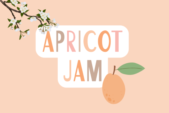 Apricot Jam Font - Featured Image
