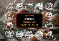 Apricots Font - Featured Image