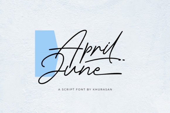 April June Font - Featured Image