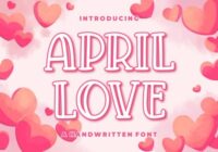 April Love Font - Featured Image