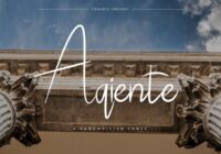 Aqiente Font - Featured Image