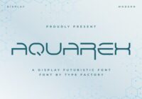 Aquarex Font - Featured Image