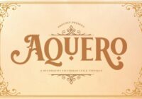 Aquero Font - Featured Image