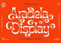 Aradela Display Font - Featured Image