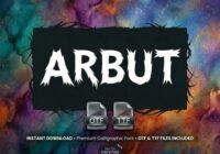 Arbut Font - Featured Image