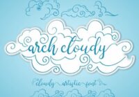 Arch Cloudy Font - Featured Image