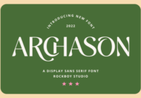 Archason Font - Featured Image