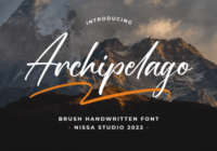 Archipelago Font - Featured Image