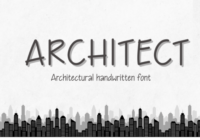 Architect Font - Featured Image