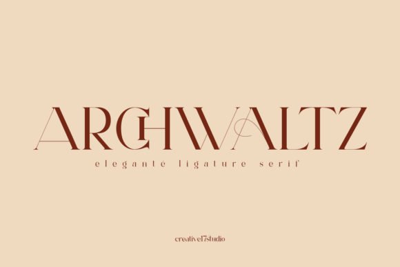 Archwaltz Font - Featured Image