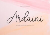 Ardaini Font - Featured Image