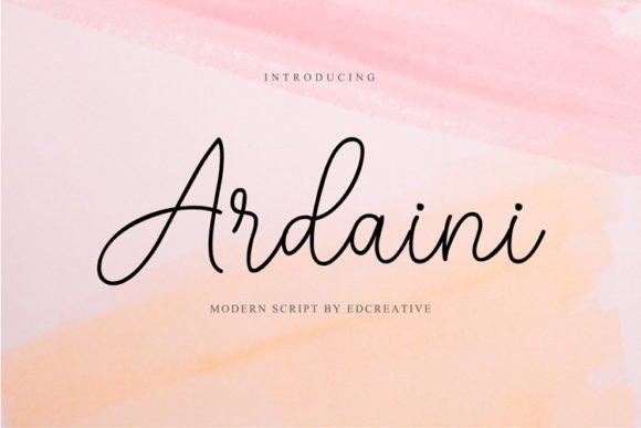 Ardaini Font - Featured Image