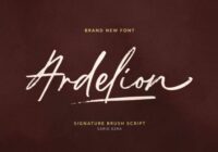 Ardelion Font - Featured Image