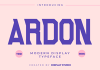 Ardon Font - Featured Image