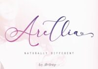 Arellia Font - Featured Image