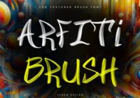 Arfiti Brush Font - Featured Image