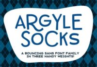 Argyle Socks Font - Featured Image