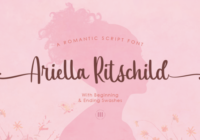 Ariella Ritschild Font - Featured Image