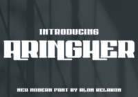 Aringher Font - Featured Image