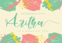 Aritha Font - Featured Image
