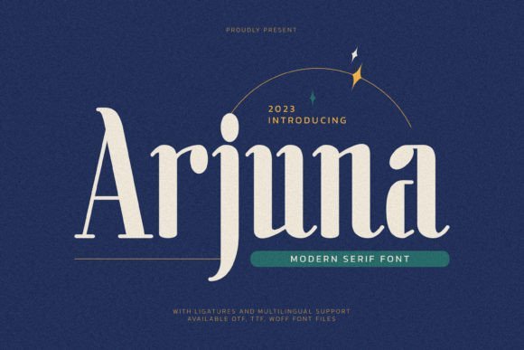 Arjuna Font - Featured Image