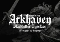 Arkhaven Font - Featured Image