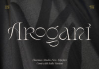 Arogant Font - Featured Image