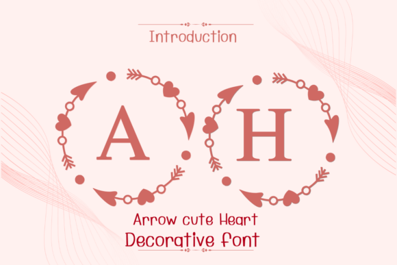 Arrow Cute Heart Font - Featured Image