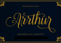Arrthur Font - Featured Image