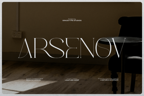 Arsenov Font - Featured Image