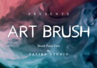 Art Brush Font - Featured Image